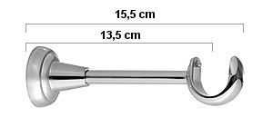 ОДИНОЧНЫЕ МЕТАЛЛИЧЕСКИЕ КАРДИНСЫ. O25MM 320CM СТАЛЬ