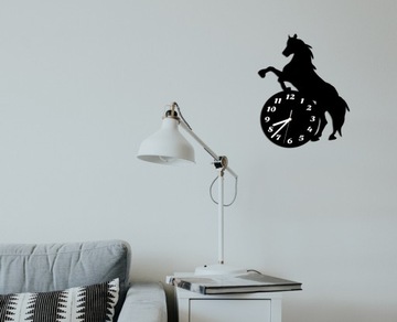 Большие настенные часы с лошадьми, лошади, лошади, бесшумные, НОВЫЕ