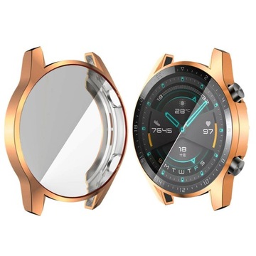 МЕТАЛЛИЧЕСКИЙ СИЛИКОНОВЫЙ КОРПУС ДЛЯ HUAWEI WATCH GT 2