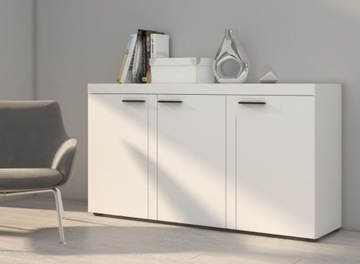 Komoda RUMBA kolor biały 150 cm