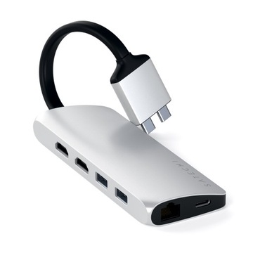 Stacja/replikator Multimedia adapter USBC SATECHI (5728)