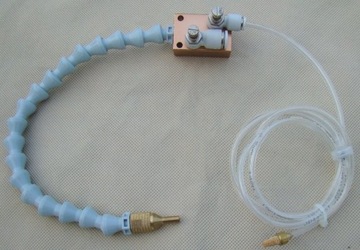 МАСЛЯНЫЙ ТУМАН, СОПЛО С ЧПУ, сегментная трубка, 2 клапана