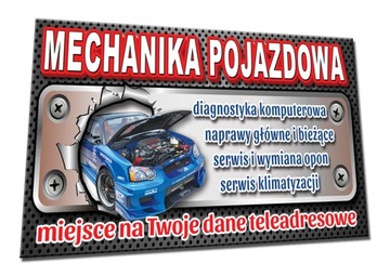 BANER AUTO MECHANIKA POJAZDOWA serwis klimatyzacja