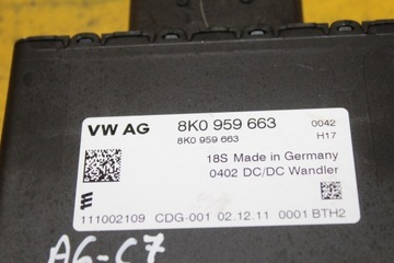 STABILIZATOR NAPIĘCIA AUDI A6 C7 3.0 TDI 8K0959663