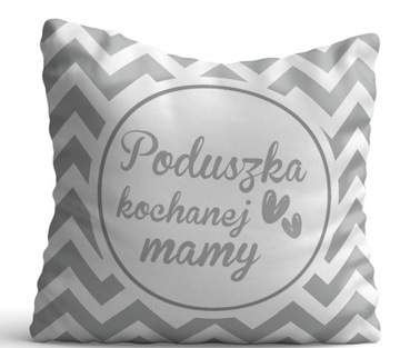 Poduszka Dzień Mamy Matki Prezent Wzory dwustronna