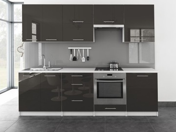 Кухня JM-Toro 2,60 м - фасады глянцевый МДФ