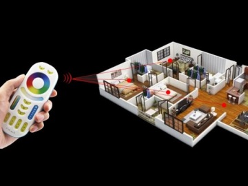 ЗОНАЛЬНЫЙ КОНТРОЛЛЕР MI-LIGHT ДЛЯ СВЕТОДИОДНЫХ РАБОТ RGBW