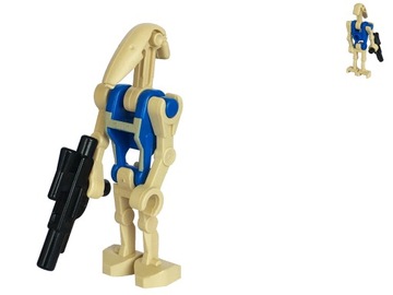 LEGO STAR WARS - Battle Droid Pilot + blaster ! 75080 sw0360