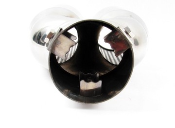 Насадка глушителя, нержавеющая сталь MT 004, хром AMIO-01304