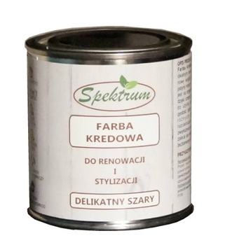 Farba kredowa - delikatny szary - 250ml