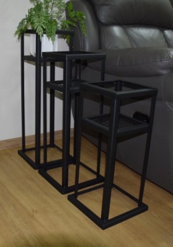 Подставка для цветов Металлическая подставка, консоль, LOFT 60/25