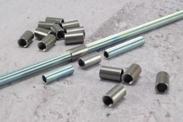 Гайка М10 гладкая для ламп и светильников