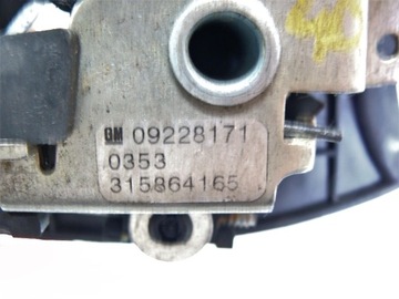 OPEL VECTRA C HB ZÁMEK POHOVKA PRAVÝ ZADNÍ 09228171