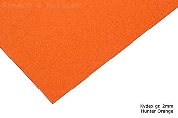 Kydex Hunter Orange - 150x200mm gr. 2mm