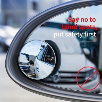 ШИРОКОУГОЛЬНОЕ ЗЕРКАЛО BASEUS С ДОПОЛНИТЕЛЬНОЙ СЛЕПОЙ ЗОНОЙ