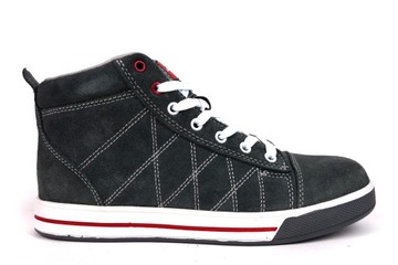 СЕРО-КРАСНЫЕ ЗАМШЕВЫЕ ТУФЛИ, СБ ФО СРА, 