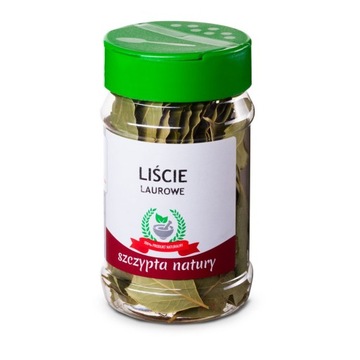 Liście LAUROWE 18g - PREMIUM - Słoik pet_Bella-Bis
