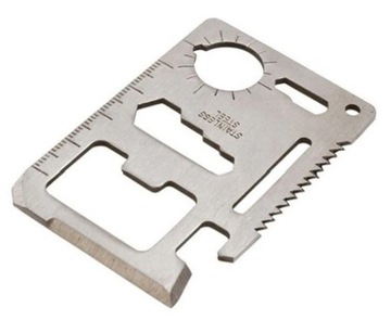 KARTA PRZEŻYCIA PRZETRWANIA SURVIVAL MULTITOOL NÓŻ