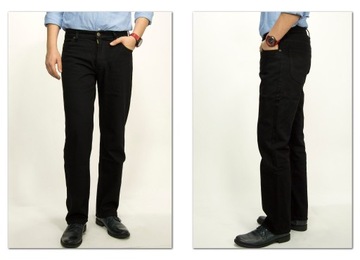 Lee Brooklyn Comfort Black spodnie jeansy W33 L34