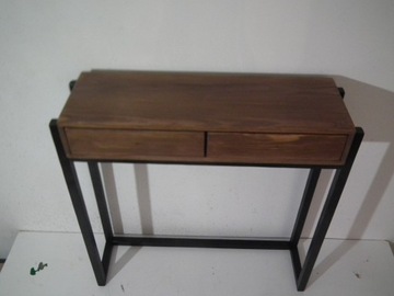 Консоль с полкой + 2 ящика 100х25, высота 69см.