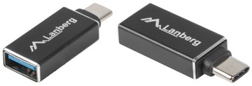 АДАПТЕР USB-C(M) 3.1 - USB-A(F) OTG адаптер