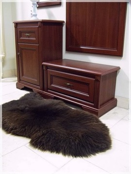 Ковер Натуральная овчина Пушистый Мех Ковер для гостиной 105-120 см