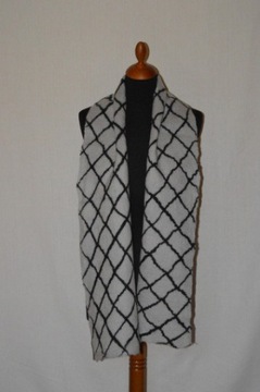 Валяный шарф из шерсти мериноса