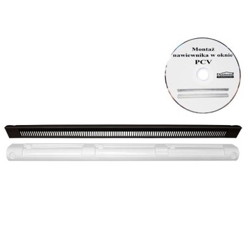 Nawiewnik do okna VENTEC VT 501 Antracyt/biały