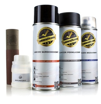 ZESTAW NAPRAWCZY LAKIER SAMOCHODOWY PEUGEOT KWE KWED 3x400ML