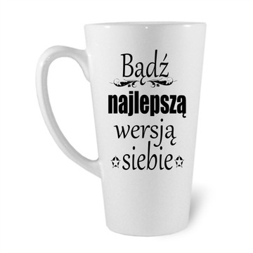 KUBEK LATTE Z NADRUKIEM MOTYWACYJNYM