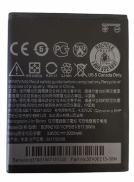 ORYG BATERIA HTC B0PA2100 BOPA2100 DESIRE 310