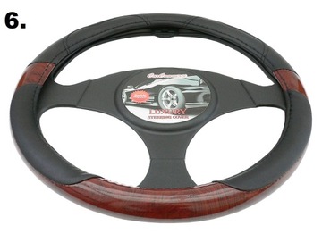 ЧЕХОЛ НА РУЛЬ, чехол 37-39 см, кожа
