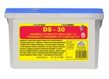 FERDOM DS-30 10,0 KG ODKAMIENIACZ proszek