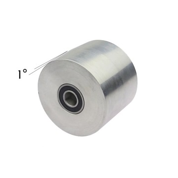 Rolka do szlifierka taśmowa 75mm 57,5mm aluminium