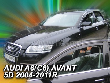 Owiewki AUDI A6 C6 kombi AVANT 2004-2011 przednie