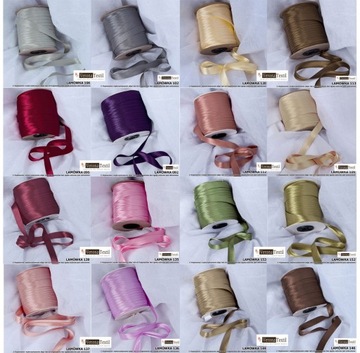 LAMÓWKI ATŁASOWE FIRANKA 119 POPULARNYCH KOLORÓW