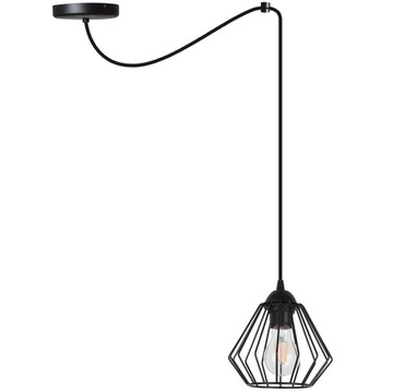 LAMPA sufitowa WISZĄCA żyrandol PAJĄK loft E27 LED