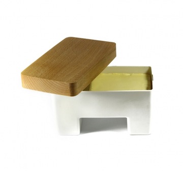 Умная масленка. Контейнер для масла + нож.