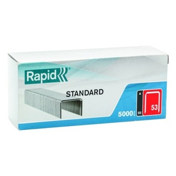 Zszywki Rapid z drutu cienkiego nr 53 (10 mm) - opakowanie 5000 szt.