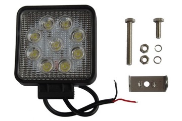 Lampa wsteczna cofania halogen LED 27W 9x3W 12/24V