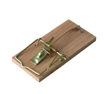 SILNA DREWNIANA ŁAPKA PUŁAPKA NA MYSZY BROS