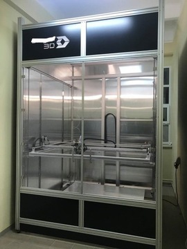 Drukarka 3D b. duże pole rob 1,6 x 1,6 x 2,0 m wydruki wielkogabarytowe