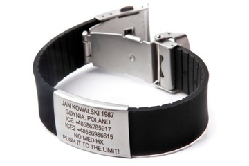 СПАСАТЕЛЬНЫЙ БРАЛЕТ ЖЕТОН ДЛЯ СОБАКИ SOS ICE