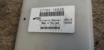 NISSAN JUKE FACELIFT MODUL KLIMATIZACE 277601KG0B