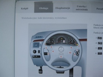 MERCEDES W210 E Class 99-02 инструкция по эксплуатации PL