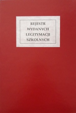 Rejestr wydanych legitymacji szkolnych 1670