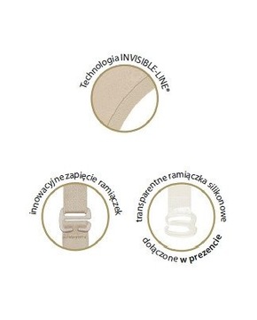 Боди под грудь 119 натуральный Natural, XL