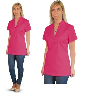 FARTUCH/BLUZA OCHRONNA kosmetyczna r.S