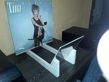 Подставка, папка, виниловый органайзер на 50 пластинок, яркий