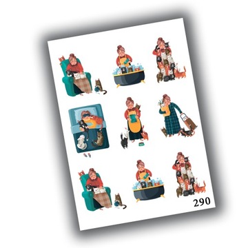 NAKLEJKI dla dzieci NAGRODY Dzień Babci i Dziadka 290